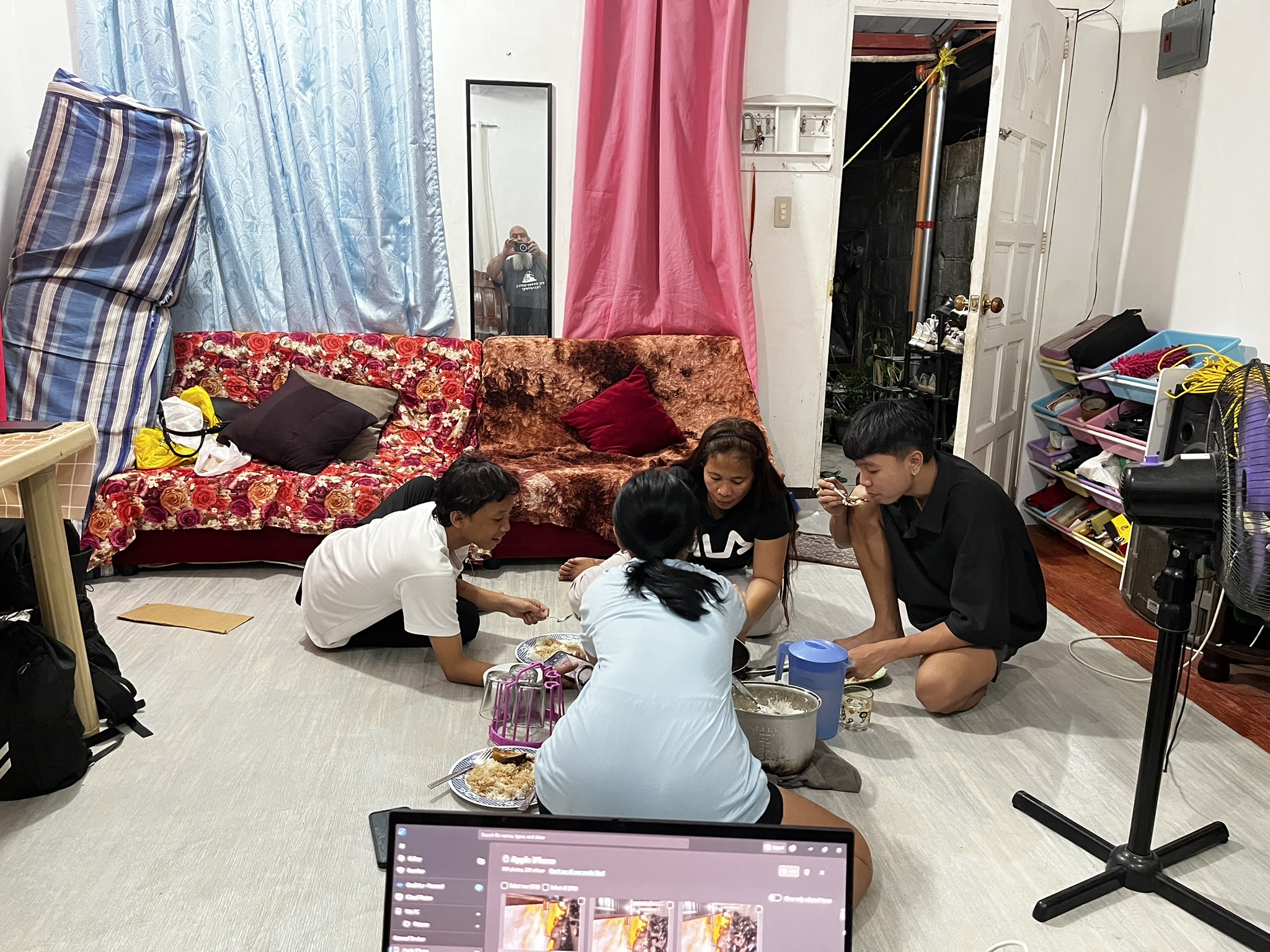 Young people participating in activities